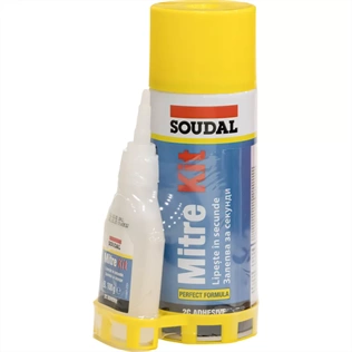 Soudal Mitre kit see 2c pillanatragasztó 100/400
