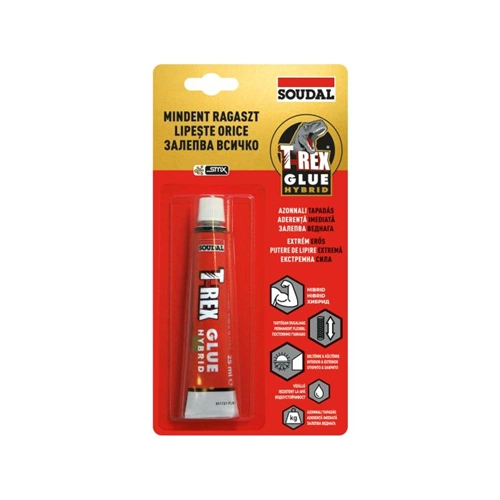 Soudal T-REX Hybrid univerzális ragasztó 25ml Soudal T-REX Hybrid univerzális ragasztó 25ml