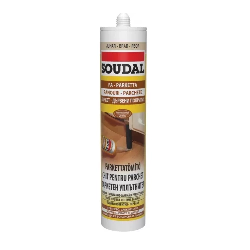 Soudal parketta tömítő VILÁGOS SZÜRKE 280ml