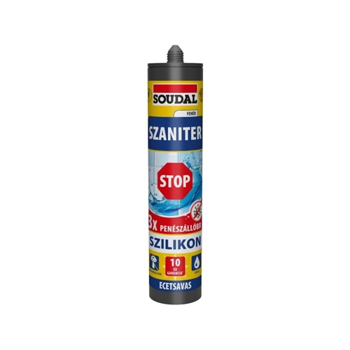 Soudal szaniter szilikon STOP FEHÉR 280ml