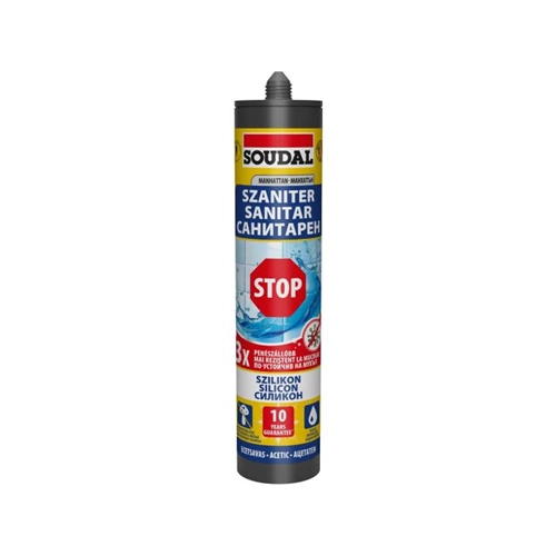 Soudal szaniter szilikon STOP MANHATTAN 280ml