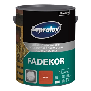 Supralux Fadekor vékonylazúr FENYŐ 5L