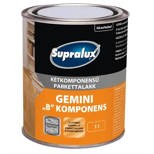 Supralux Gemini parkettalakk "B" 1L
