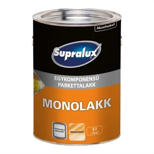 Supralux Monolakk magasfényű parkettalakk 5L Supralux Monolakk magasfényű parkettalakk 5L