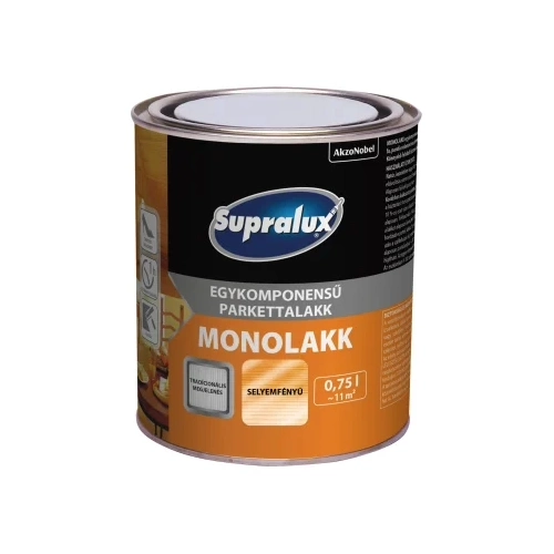 Supralux Monolakk selyemfényű parkettalakk 750ml Supralux Monolakk selyemfényű parkettalakk 750ml