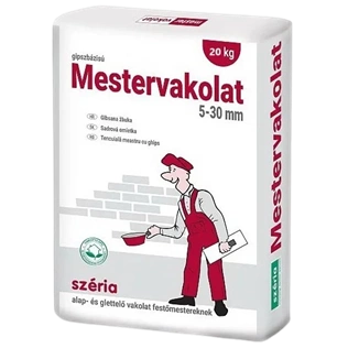 Széria mestervakolat 5-30mm 20kg