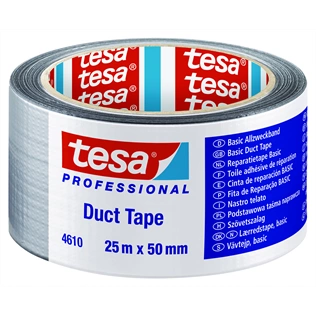 tesa basic szövetszalag MATT EZÜST 25mx50mm