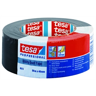tesa PRO szövetszalag FEKETE 50mx48mm tesa PRO szövetszalag FEKETE 50mx48mm