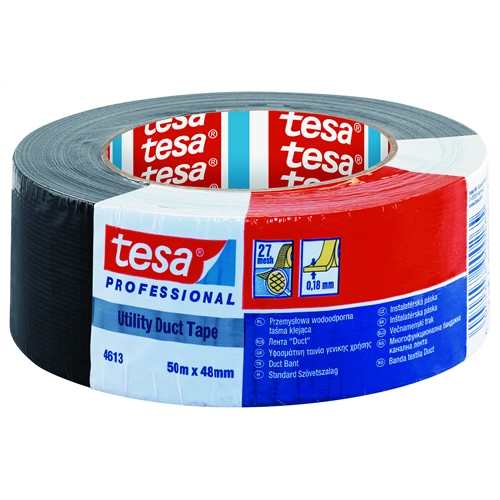 tesa PRO szövetszalag FEKETE 50mx48mm tesa PRO szövetszalag FEKETE 50mx48mm