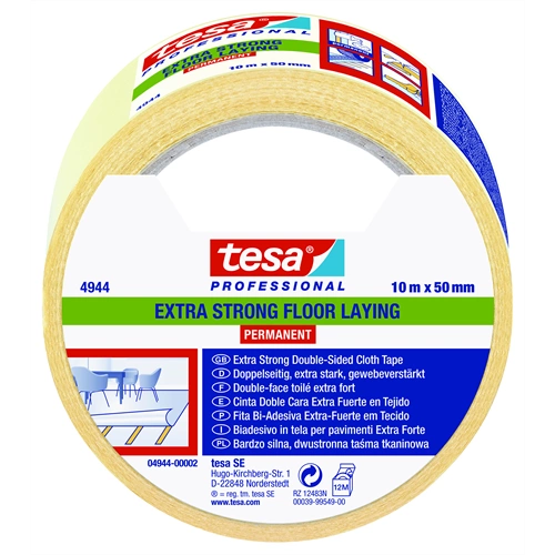 tesa extra erős kétoldalas ragasztószalag 10mx50mm