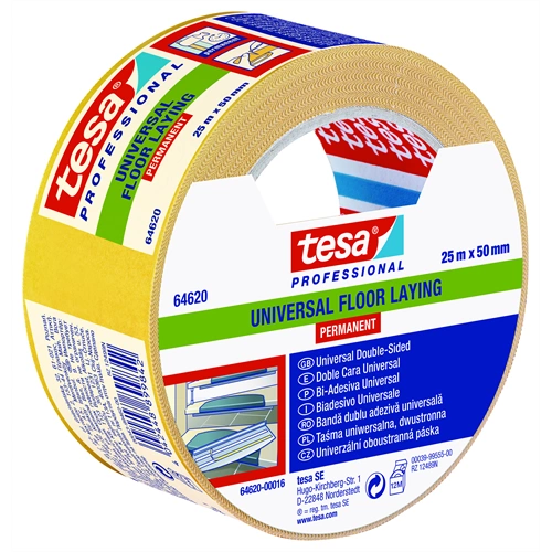 tesa általános célú kétoldalas ragasztószalag 25mx50mm
