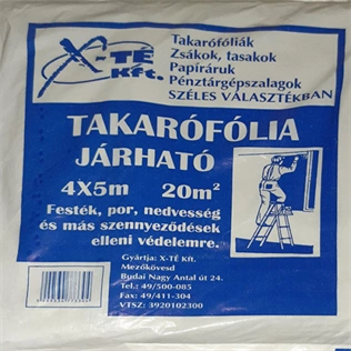 Takarófólia KÖZEPES (járható) 4x5m
