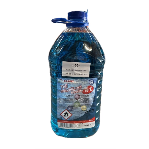 Téli szélvédőmosó -19°C-ig PET-kannás  5L