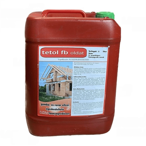 Tetol FB faanyagvédő oldat ZÖLD 10L