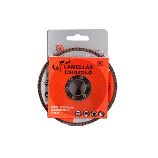 Tool Jó lamellás csiszoló 115mmx22mm P80