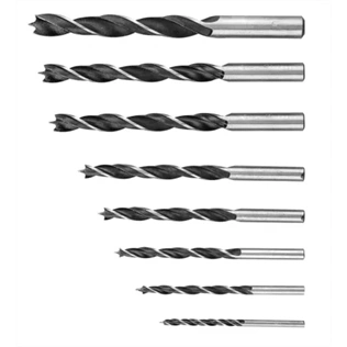 Top Tools fafúró készlet 8db/cs 3-10mm