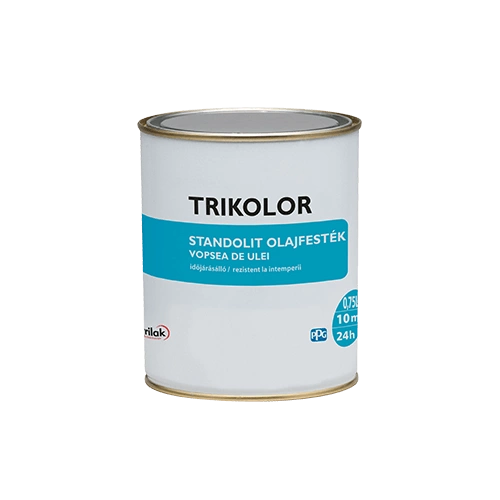 Trikolor Standolit olajfesték 450 OKKER 750ml