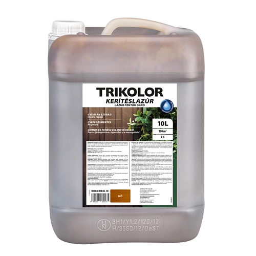 Trikolor vékony kerítéslazúr DIÓ 10L