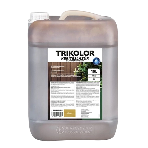 Trikolor vékony kerítéslazúr SZÜRKE 10L