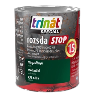 Trinát Rozsdastop magasfényű RAL6005 MOHAZÖLD 750ml