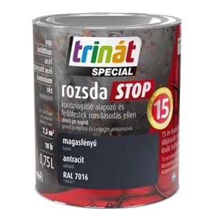 Trinát Rozsdastop magasfényű RAL7016 ANTRACIT 750ml Trinát Rozsdastop magasfényű RAL7016 ANTRACIT 750ml