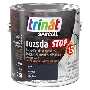 Trinát Rozsdastop matt RAL7016 ANTRACIT 2,5L Trinát Rozsdastop matt RAL7016 ANTRACIT 2,5L