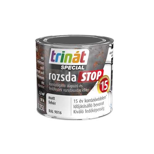Trinát Rozsdastop matt RAL9016 FEHÉR 250ml Trinát Rozsdastop matt RAL9016 FEHÉR 250ml