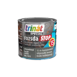 Trinát Rozsdastop selyemfényű RAL7012 BAZALTSZÜRKE 250ml Trinát Rozsdastop selyemfényű RAL7012 BAZALTSZÜRKE 250ml