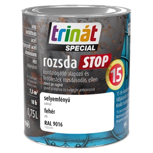 Trinát Rozsdastop selyemfényű RAL9016 FEHÉR 750ml Trinát Rozsdastop selyemfényű RAL9016 FEHÉR 750ml