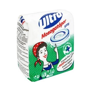 ULTRA Fertőtlenítő hatású mosogatópor ZÖLD 500 g ULTRA Fertőtlenítő hatású mosogatópor ZÖLD 500 g