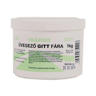 Uránusz üvegező gitt fára 1kg Uránusz üvegező gitt fára 1kg