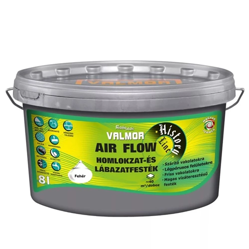 Valmor Air Flow Lábazat- és Homlokzatfesték FEHÉR 8L