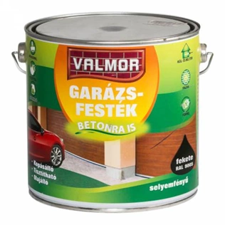 Valmor garázsfesték RAL9005 FEKETE 2,5L