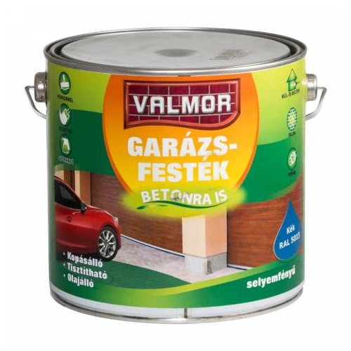 Valmor garázsfesték RAL5015 KÉK 2,5L