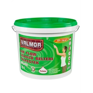 Valmor air flow beltéri falfesték FEHÉR 10L Valmor air flow beltéri falfesték FEHÉR 10L