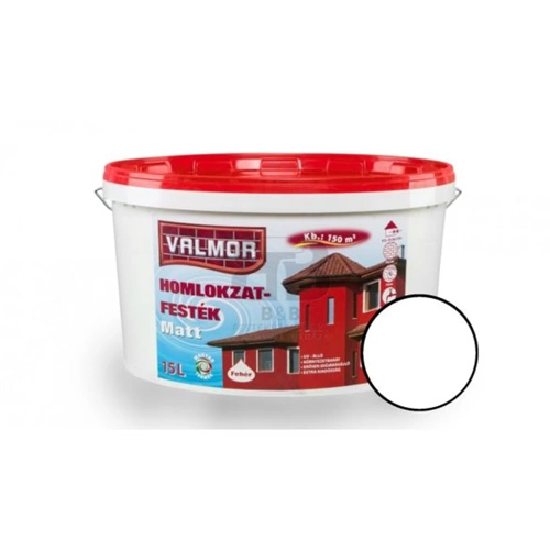 Valmor homlokzatfesték FEHÉR 15L