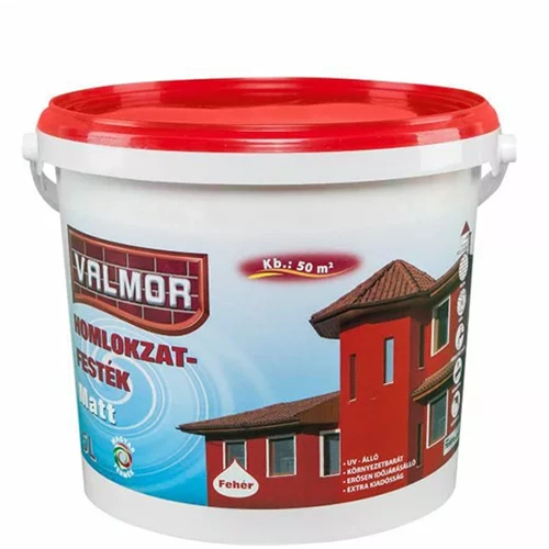 Valmor homlokzatfesték FEHÉR 5L Valmor homlokzatfesték FEHÉR 5L