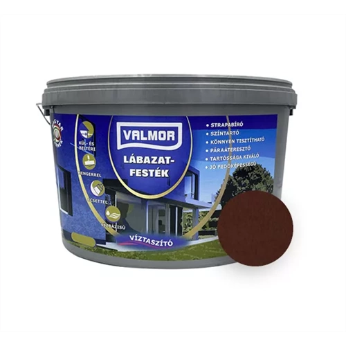 Valmor lábazatfesték BARNA 4L