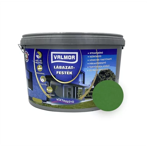 Valmor lábazatfesték ZÖLD 4 Valmor lábazatfesték ZÖLD 4