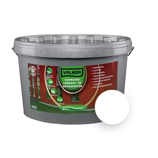 Valmor szemcsés lábazat- és betonfesték FEHÉR 4L