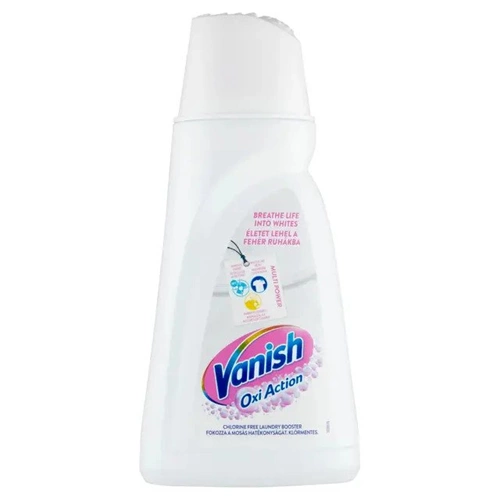 Vanish Oxi Action Folteltávolító és fehérítő folyadék 1 l White Vanish Oxi Action Folteltávolító és fehérítő folyadék 1 l White