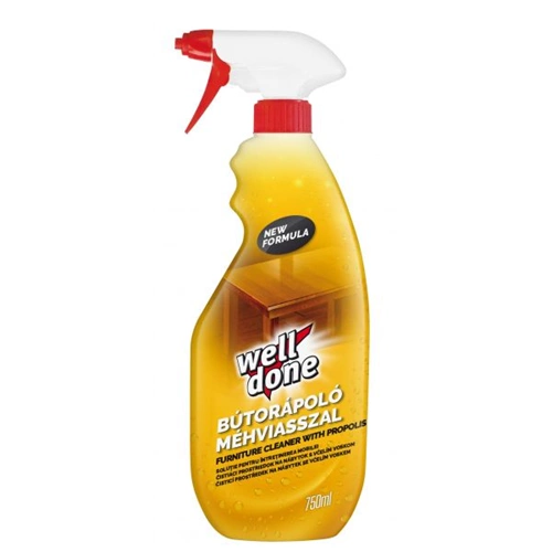 Well Done Bútorápoló méhviasszal 750 ml