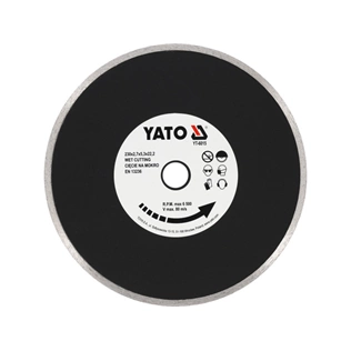 YATO Gyémánt vágókorong 230 x 2,7 x 5,3 x 22,2 mm folytonos