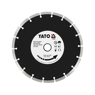 YATO Gyémánt vágókorong 230 x 2,7 x 8,0 x 22,2 mm szegmentált