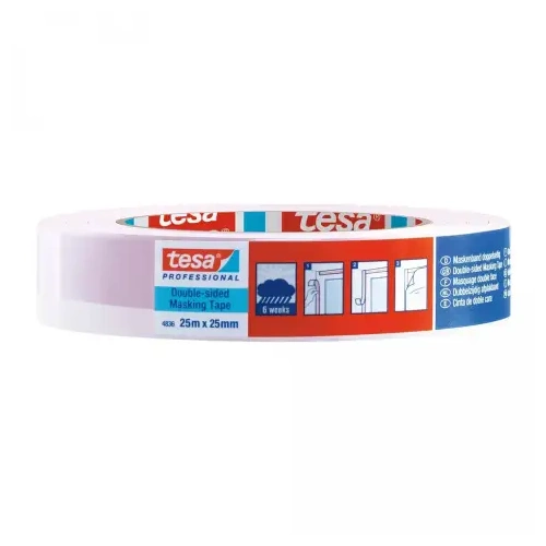 tesa kétoldalú maszkolószalag 25mx25mm tesa kétoldalú maszkolószalag 25mx25mm